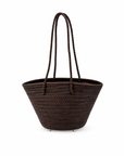Soleil Leather Basket Bag