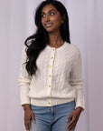 LeDoré Koru Cable Knit Cardigan