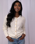 LeDoré Koru Cable Knit Cardigan