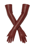 LeDoré Leather Gloves in Bordeaux
