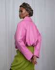 LeDoré Sylvie Lamb Leather Jacket