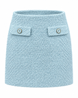 Mabel Skirt Aquamarine Front