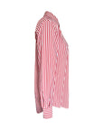 LeDoré Classic Shirt Bordeaux Stripe Cotton - LEDORÉ