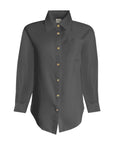 LeDoré Koru Shirt Black Silk Twill - LEDORÉ