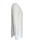 LeDoré Koru Shirt White Silk Twill - LEDORÉ