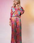 LeDoré Resort Palazzo Pants Daydream Floral - LEDORÉ