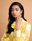 LeDoré Rosette Blouse - Lemon Silk - Sweepstake Winners™