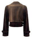 LeDoré Loulou Suede Aviator Jacket
