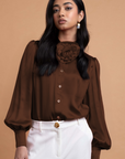LeDoré Rosette Blouse