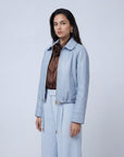 LeDoré Sylvie Lamb Leather Jacket