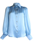LeDoré Rosette Blouse - Powder Silk - Sweepstake Winners™
