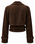 LeDoré Loulou Suede Aviator Jacket