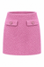 Mabel skirt in bonbon pink tweed