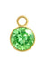 August Birthstone Charm