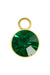 May Birthstone Charm
