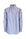 Classic Cotton Shirt in Cobalt Blue Stripe, front view