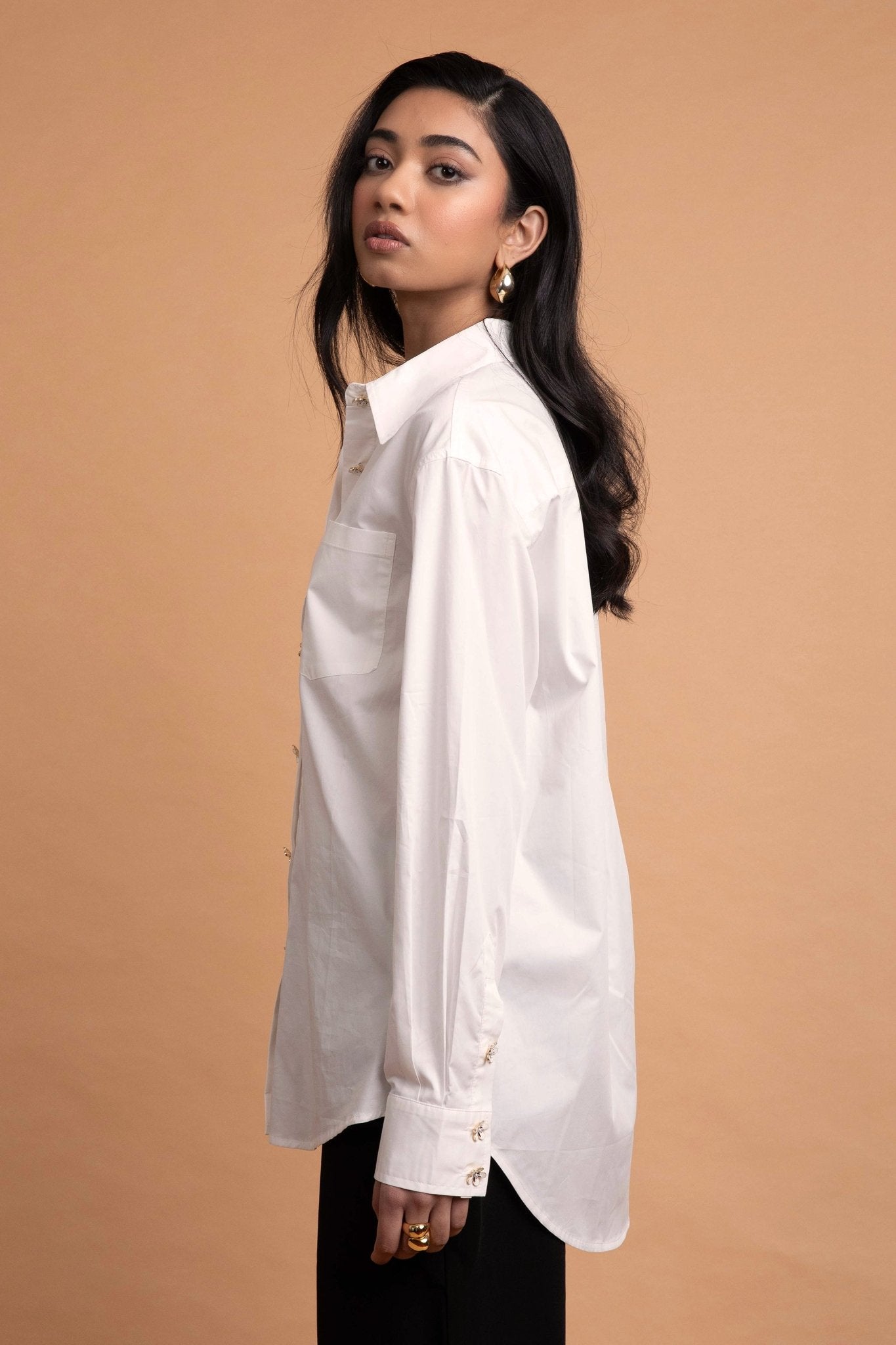Kānuka Shirt White (with Personalised Monogram) - Sweepstake Winners™