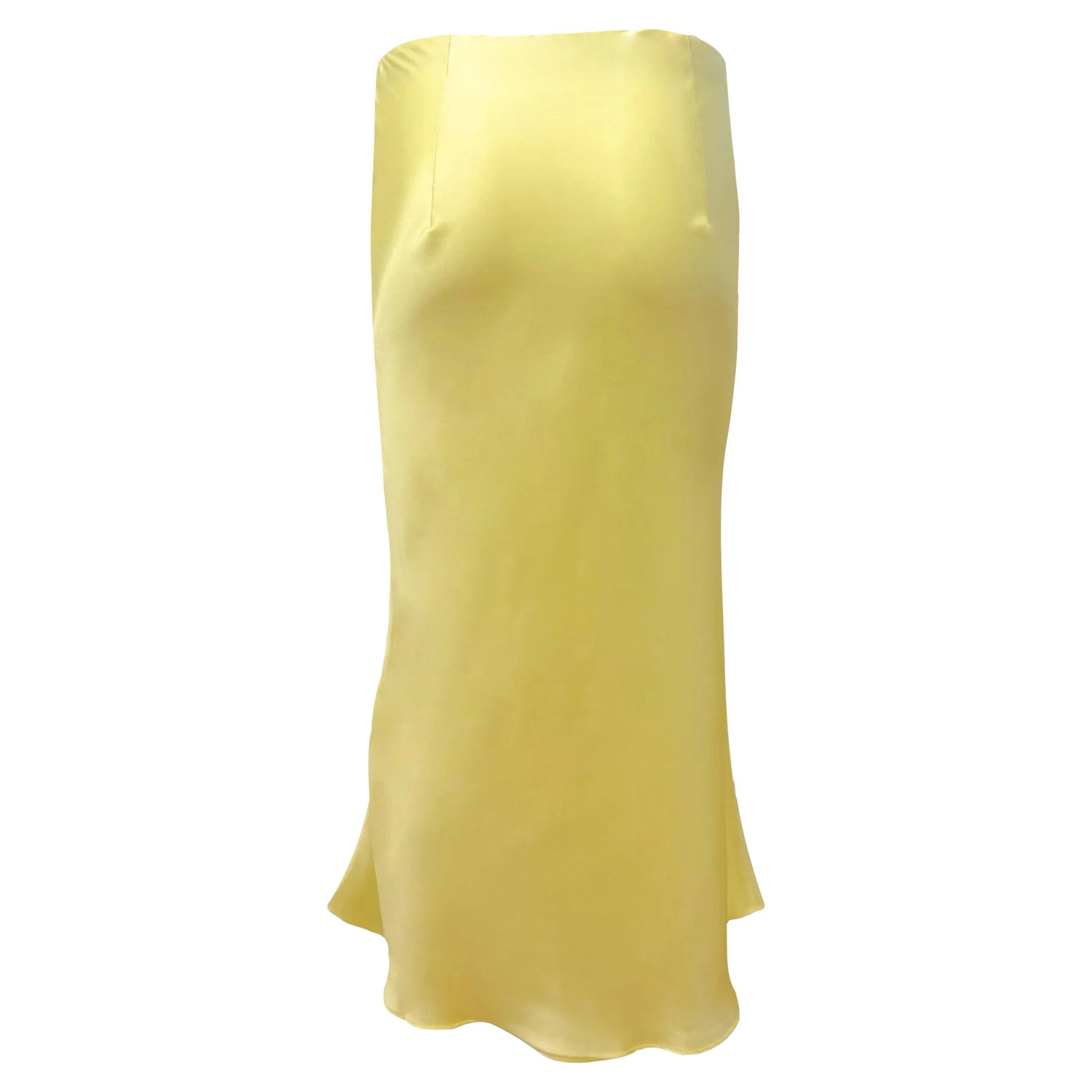 LeDoré Bias Skirt - Lemon Silk - Sweepstake Winners™