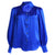 LeDoré Rosette Blouse - Cobalt Silk - Sweepstake Winners™