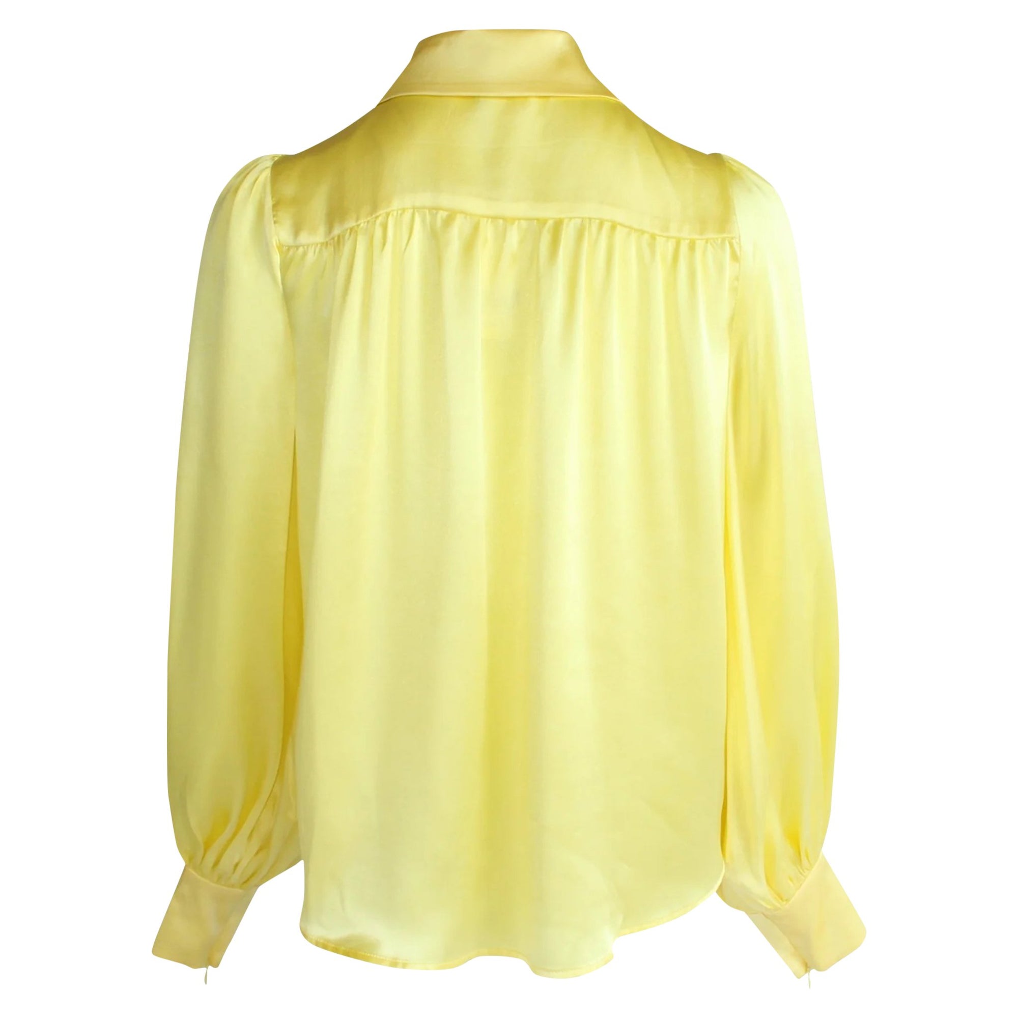 LeDoré Rosette Blouse - Lemon Silk - Sweepstake Winners™