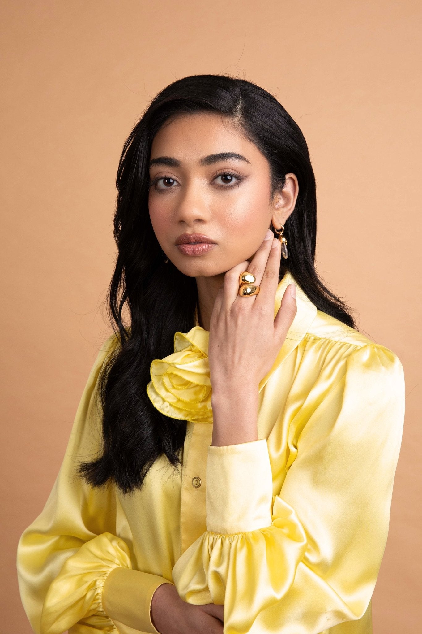 LeDoré Rosette Blouse - Lemon Silk - Sweepstake Winners™