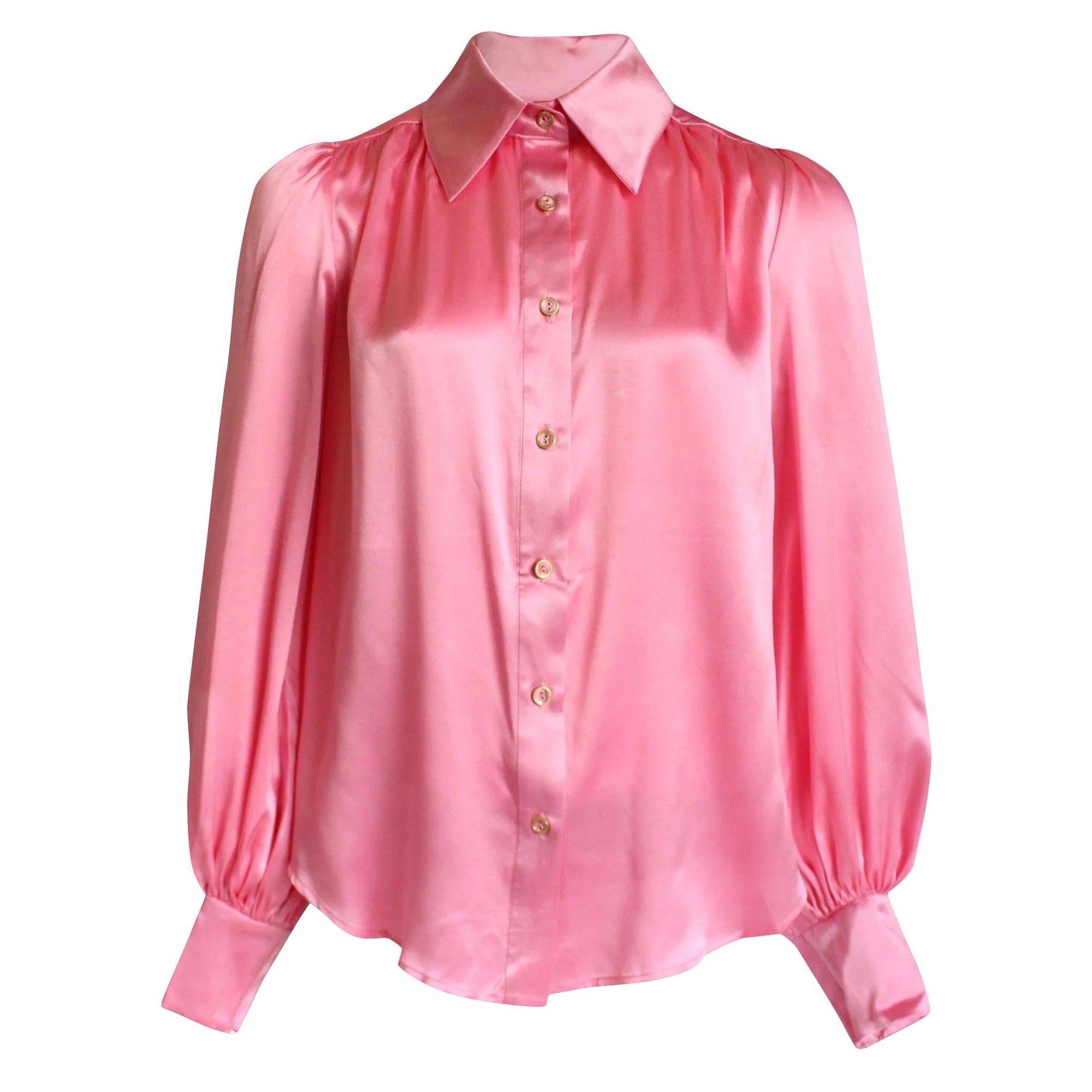 LeDoré Rosette Blouse - Peony Silk - Sweepstake Winners™