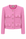 Mabel jacket in bonbon pink tweed front