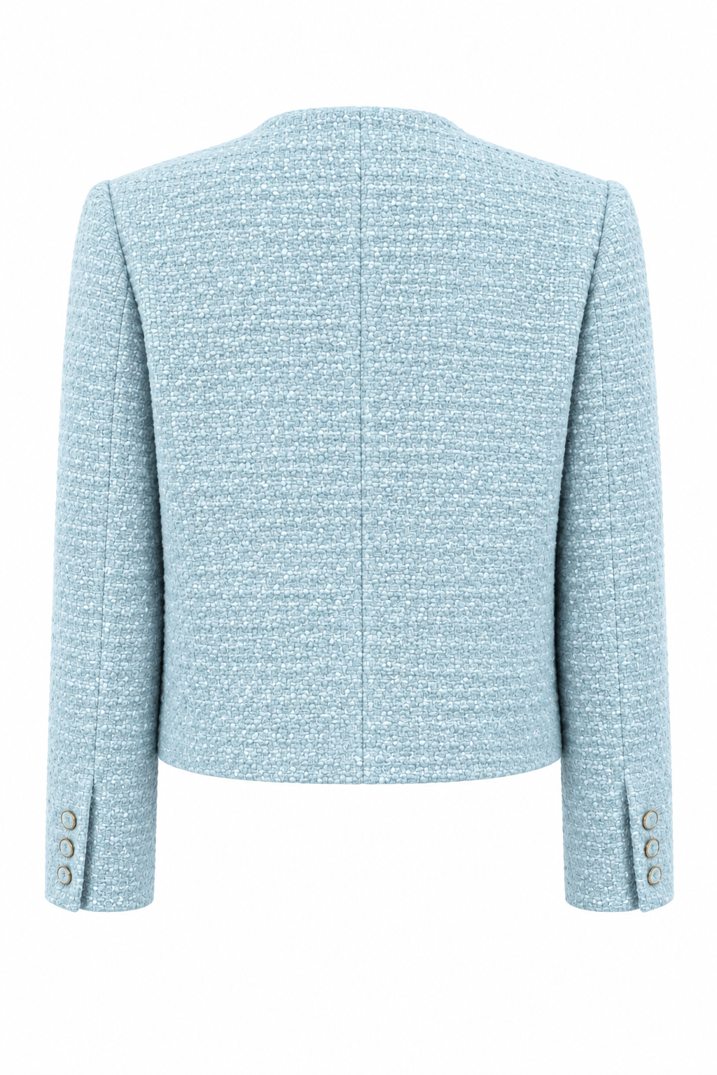 Mabel Jacket Back Aquamarine