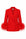 Marlene Feather-Cuff Blazer in Vermillion, front view
