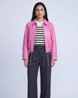 LeDoré Sylvie Lamb Leather Jacket
